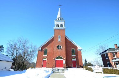 Kanada 'daki güzel Hıristiyan Kilisesi