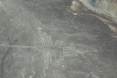 İnsan Nazca Çizgileri, Güney Peru 'daki Nazca Çölü' nde bulunan bir dizi antik geogliftir. 1994 yılında UNESCO Dünya Mirasları Listesi olarak belirlendi..