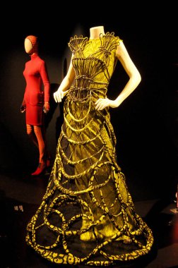 MONTREAL, CANADA - SEPTEMBER 24: Jean Paul Gaultier 'Urban jungle' oufits, 
