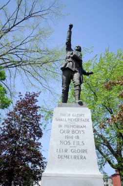Park, Kanada 'da savaş anıtı