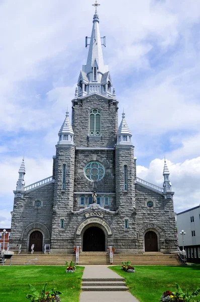 Церковь Святой Люсии Дизраэли Квебек Канада — стоковое фото
