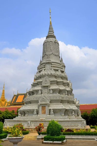 Stupas Pałac Królewski Kompleks Budynków Który Służy Jako Królewska Rezydencja — Zdjęcie stockowe