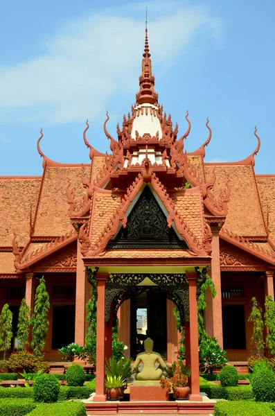 Museu Nacional Camboja Sala Rachana Phnom Penh Maior Museu História — Fotografia de Stock