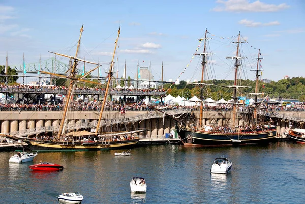 Montreal Sept Festival Bateau Classique Montreal Montreal Classic Boat Festival — Stockfoto