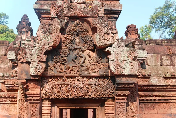 Banteay Srei Eller Banteay Srey Ett Tals Kambodjanskt Tempel Tillägnat — Stockfoto