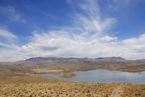 メジャス シウア ジョヤ平野に位置するアレキパペルーの風景の砂漠 — ストック写真