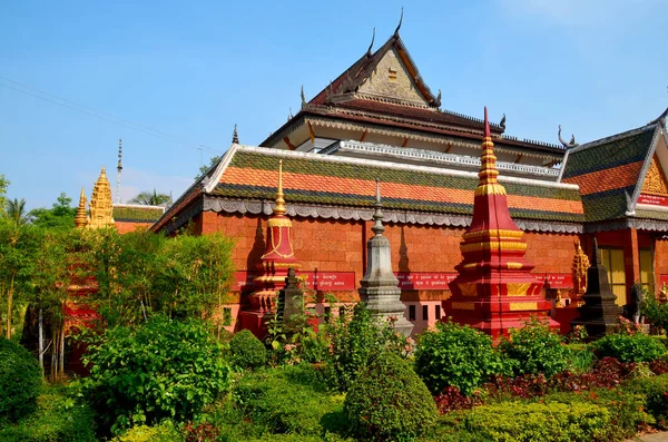 Preah Prom Reath Pagode Siem Reap Kambodscha — Stockfoto