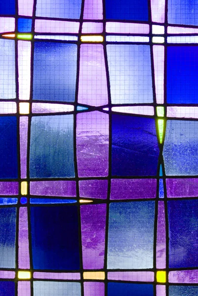 Μοβ Και Μπλε Τετράγωνο Σχήμα Καλλιτεχνικό Υπόβαθρο — Φωτογραφία Αρχείου