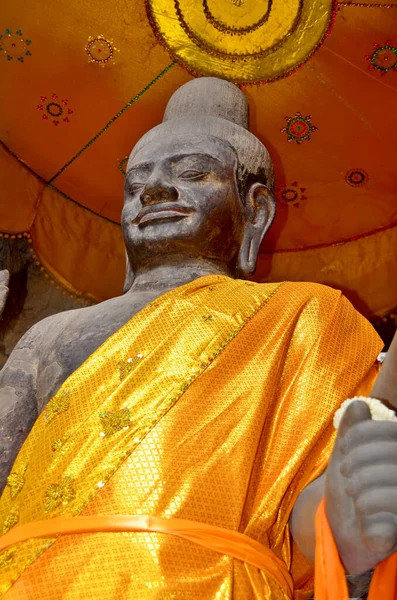 Angkor Wat März Buddha Statue Tempel Angkor Wat März 2013 — Stockfoto