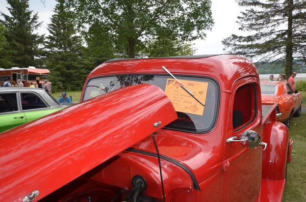 Granby Quebec Canada 2013年7月29日 レトロな自動車展示会の古い車 — ストック写真