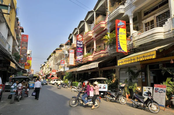 Phnom Penh Cambodia Abril Cena Rua Abril 2013 Phnom Penh — Fotografia de Stock