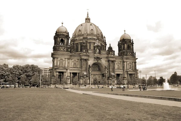 Berlin Május Berliner Dom Avagy Berlini Katedrális 2014 Május 1895 — Stock Fotó