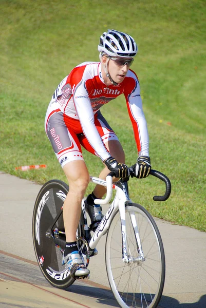 Bromont August Unknown Athlete Members Canadian Team Race 2010 National — Stock Photo, Image