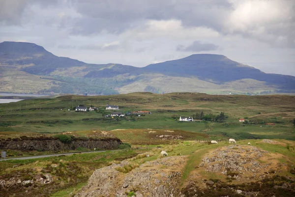 イギリス スカイ島のスコットランドの風景 — ストック写真