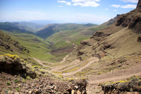 Lesotho Offiziell Königreich Lesotho Ist Ein Binnenland Und Eine Enklave — Stockfoto