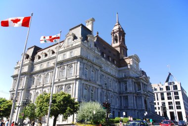 Montreal 'in belediye binası, Kanada' daki İkinci İmparatorluk tarzının 20 Temmuz 2011 'de Montreal Kanada' daki en iyi örneklerinden biridir.