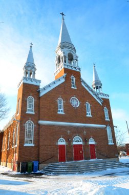 Adamsville, Quebec, Kanada, Saint-Vincent-Ferrier Kilisesi.