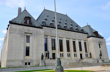 OTTAWA, CANADA - 30 Haziran 2013 'te Ottawa Kanada' da Kanada Yüksek Mahkemesi, Kanada adalet sisteminin son temyiz mahkemesidir.