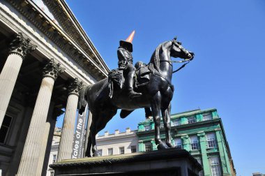 Modern sanat müzesi Glasgow, İskoçya, İngiltere