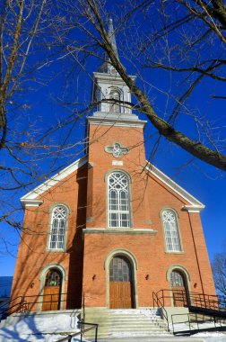 Sainte-Bibiane Roma Katolik Kilisesi (1880) Richmond Quebec, Kanada  
