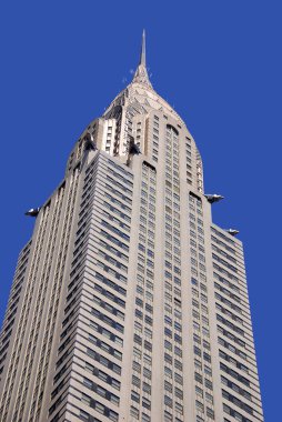 NEW YORK CITY - 22 Mayıs 2010 'da çekilen Chrysler Binası, 1931' e kadar 11 ay boyunca dünyanın en yüksek binasıydı..