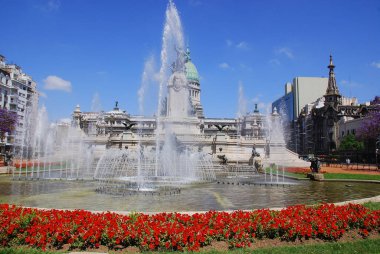 BUENOS AIRES ARGENTINA - 29 Kasım: Buenos Aires Arjantin 'de Arjantin Kongre Kongresi. 