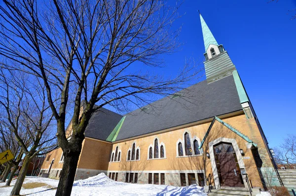 Iglesia Saint Andre Apotre Montreal Quebec Canadá — Foto de Stock