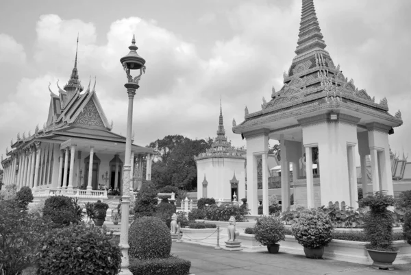 Phnom Penh Cambodia Mars Kungliga Slottet Ett Komplex Byggnader Som — Stockfoto