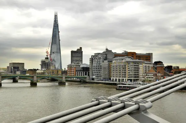 London Juni Shard London Bridge Den Högsta Byggnaden Europeiska Unionen — Stockfoto
