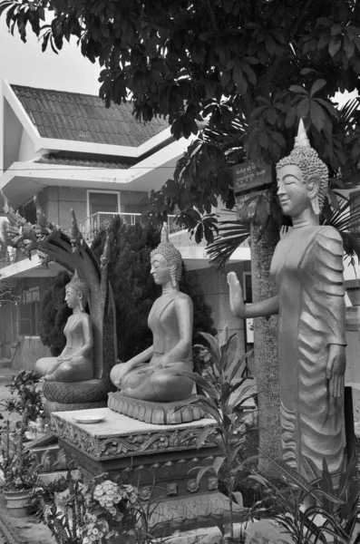 Luang Prabang Laos Março Budas Dentro Pagode Março 2013 Luang — Fotografia de Stock
