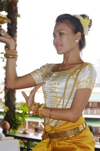 Siem Reap Cambodia Mars Apsara Dansare Den Mars 2013 Siem — Stockfoto