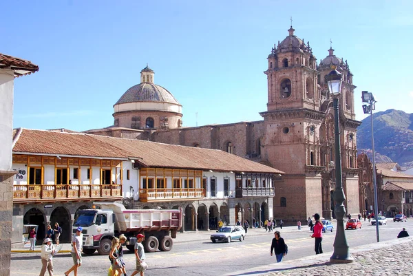 2008 Cusco Peru Nov Iglesia Compana Jesus 예수회 2008 — 스톡 사진