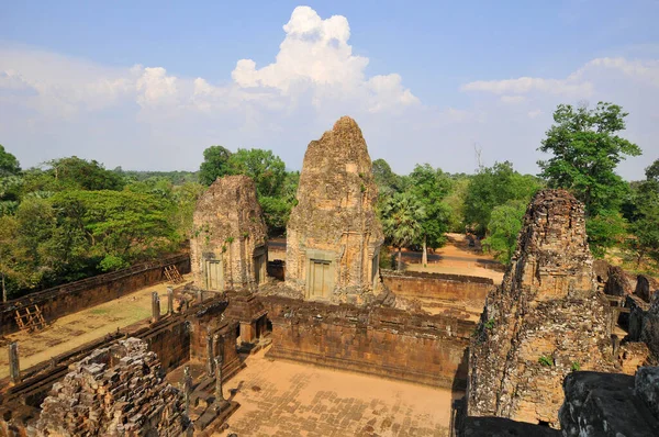 Baphuon Est Temple Angkor Cambodge Est Situé Angkor Thom Nord — Photo