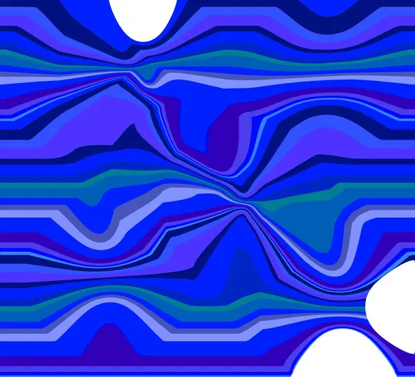 Wellen Farbenfroher Abstrakter Hintergrund — Stockfoto