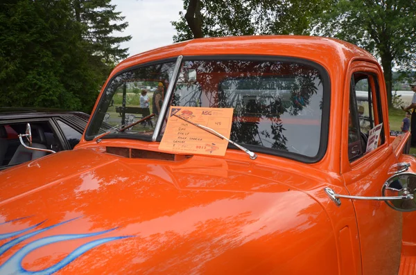 Granby Quebec Canada Juli 2013 Oude Auto Retro Auto Tentoonstelling — Stockfoto