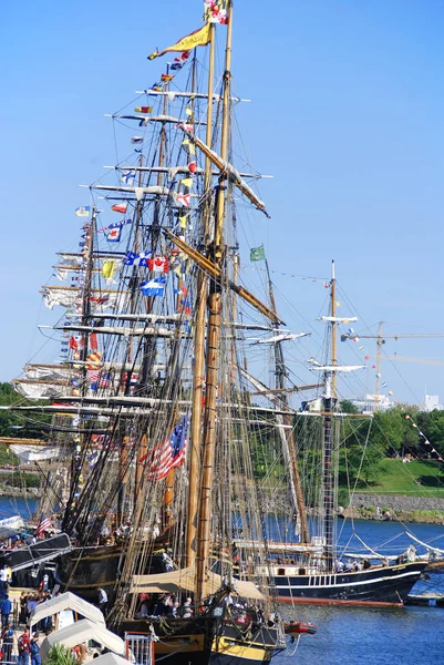 Montreal Sept Festival Bateau Classique Montreal Montreal Classic Boat Festival — Fotografia de Stock