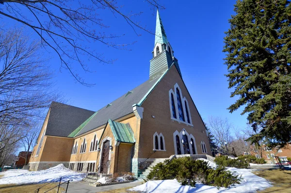 Εκκλησία Saint Andre Apotre Montreal Κεμπέκ Καναδάς — Φωτογραφία Αρχείου