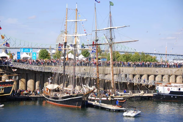 Montreal Sept Festival Bateau Classique Montreal Montreal Classic Boat Festival — Stockfoto