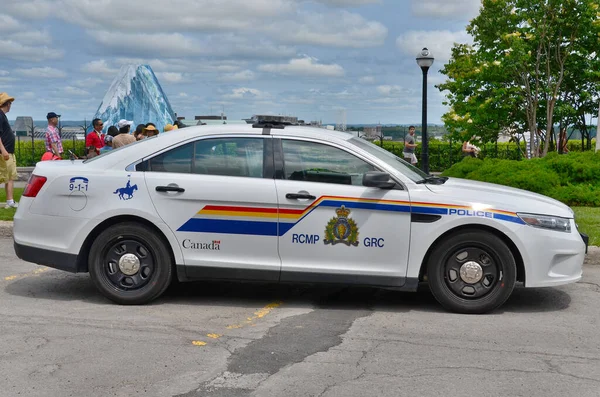 OTTAWA, CANADA - JUNE 30: Car of theThe Royal Canadian Mounted Police RCMP French: Gendarmerie royale du Canada, is both a federal and a national police force of Canada on june 30 2013 in Ottawa Canada.