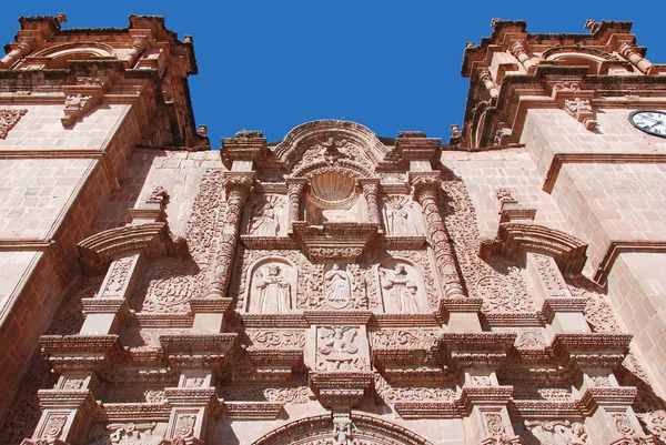 Cusco Peru Lis Iglesia Compana Jesus Kościół Jezuitów Listopada 2008 — Zdjęcie stockowe