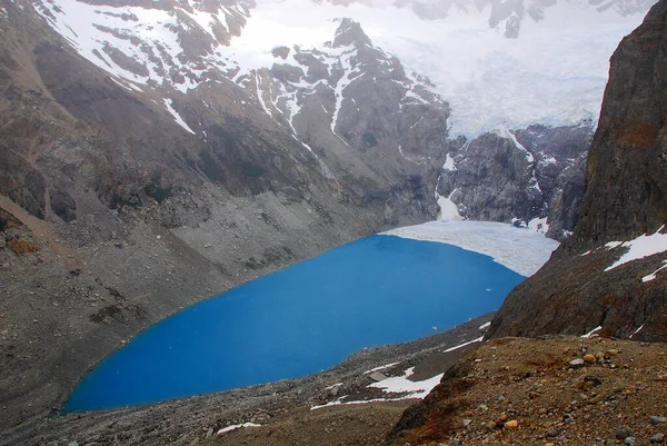 Chalten Piccolo Villaggio Montagna Nella Provincia Santa Cruz Argentina Base — Foto Stock