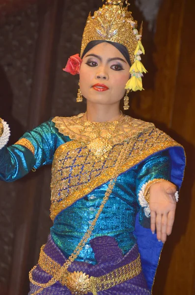 Siem Reap Cambodia Maart Apsara Danser Maart 2013 Siem Oogsten — Stockfoto