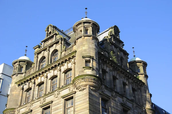 Glasgow Épületek Részletei Skócia — Stock Fotó