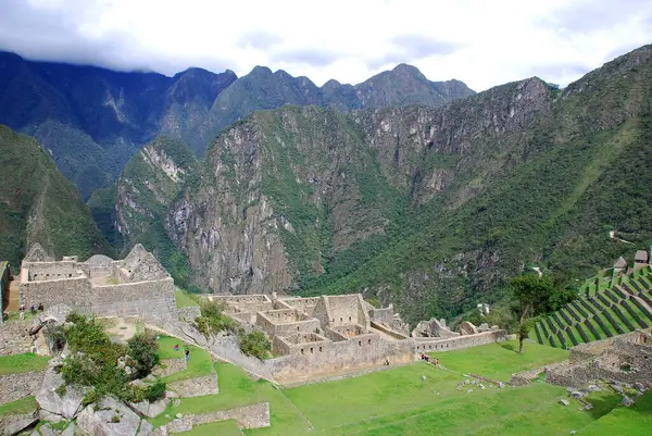 Machu Picchu Nebo Machu Pikchu Quechua Machu Starý Starý Člověk — Stock fotografie