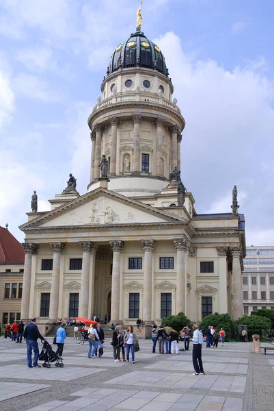 Berlín Alemania Mayo Neue Kirche Coloquialmente Conocida Como Deutscher Dom — Foto de Stock