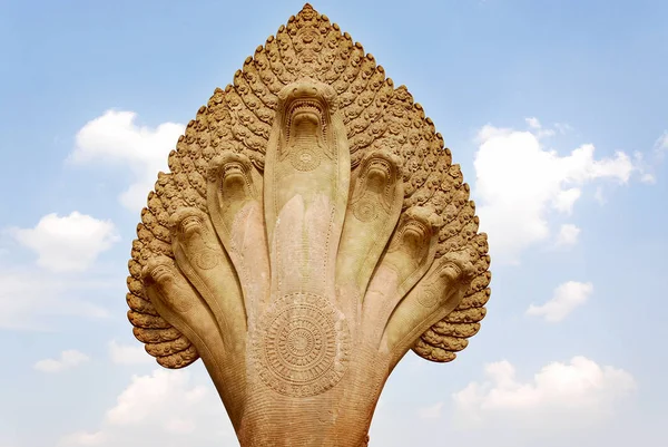 Naga Sânscrito Pali Palavra Para Uma Divindade Classe Entidade Ser — Fotografia de Stock