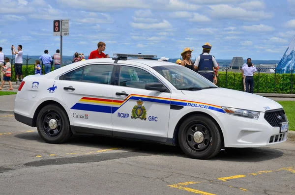 OTTAWA, CANADA - JUNE 30: Car of theThe Royal Canadian Mounted Police RCMP French: Gendarmerie royale du Canada, is both a federal and a national police force of Canada on june 30 2013 in Ottawa Canada.