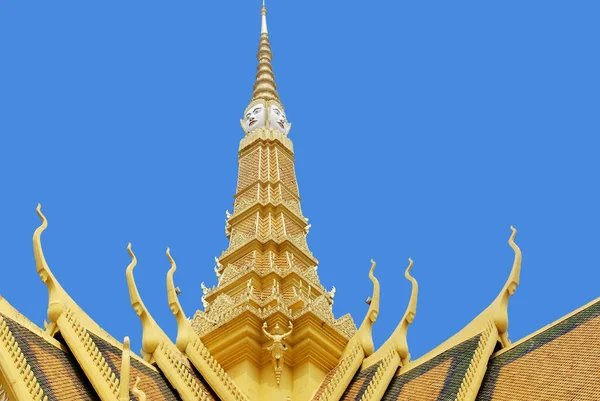 프놈펜 Phnom Penh Cambodia March 캄보디아 국왕의 저택으로 사용되는 건물이다 — 스톡 사진