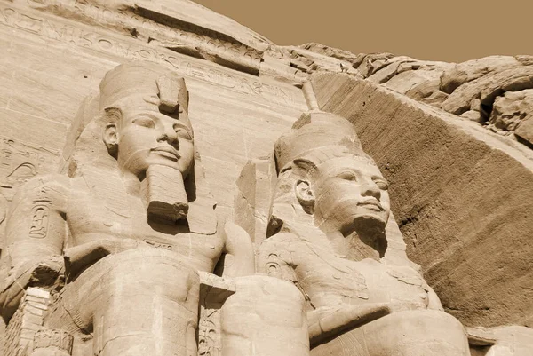 Abou Simbel Egyptě — Stock fotografie