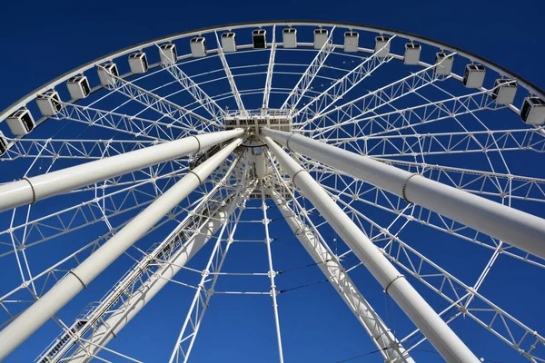 Монреаль Канада Grande Roue Montreal Самое Высокое Колесо Обозрения Канаде — стоковое фото